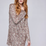 Zadie Robe - Copper Sequin