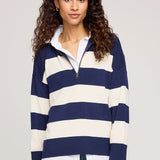 Idris Pull - Navy Stripe