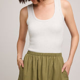 Geneva Skirt - Vine Green