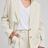 Margot Blazer - Heather Cream