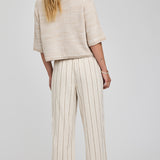 Finley Pant - Linen Stripe