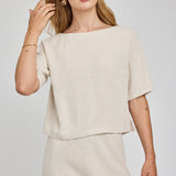 Gemini Top - Linen