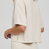 Gemini Top - Linen