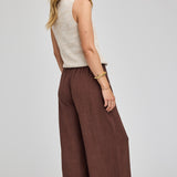 Arlo Linen Pant - Espresso