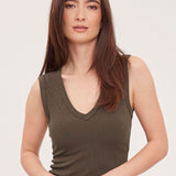 Crawford Tank - Bayleaf Green