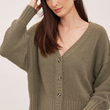 Jennalee Cardigan - Sage