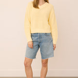 Jocelyn Sweater - Parchment Yellow