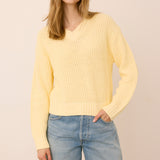 Jocelyn Sweater - Parchment Yellow