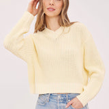 Jocelyn Sweater - Parchment Yellow