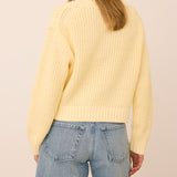 Jocelyn Sweater - Parchment Yellow