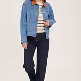 Connor Vest - Light Wash