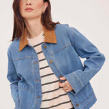 Connor Vest - Light Wash