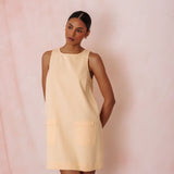 Casey Dress - Cornsilk