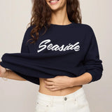 Seaside Boyfriend Sweatshirt - Eclipse