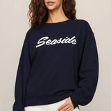 Seaside Boyfriend Sweatshirt - Eclipse