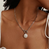 Collier Gaia - Argent