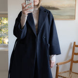 Jannet Manteau - Dark Navy