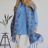 Hearty Foulard - Bleu Mirage