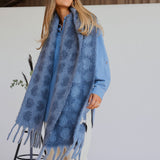 Hearty Foulard - Bleu Mirage