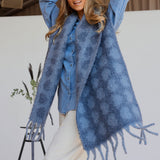 Hearty Foulard - Bleu Mirage