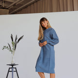 Andosa Robe - Bleu Mirage