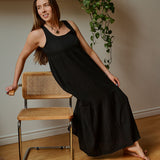 Foxa Maxi Dress - Black