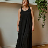 Foxa Maxi Dress - Black