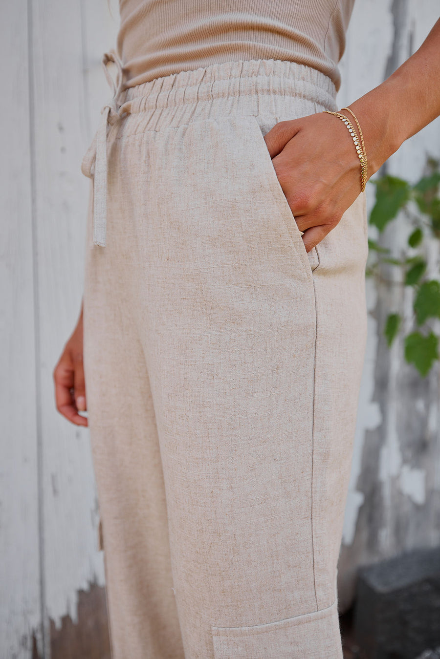 Daley Pantalon - Beige