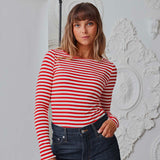 Cella Long Sleeve Top - Red