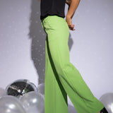 Lexi Pants - Parrot Green