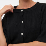 Soffe Cardigan - Black