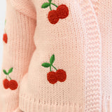 Lexi Cardigan - Cherry