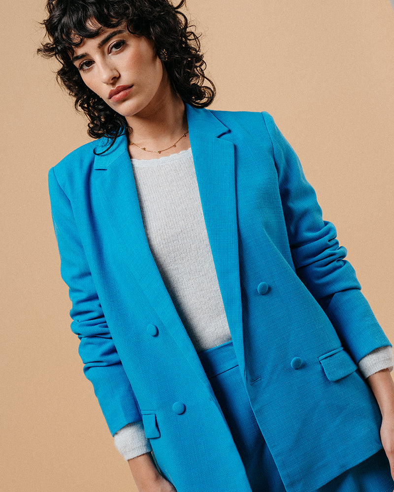 Mazzarine Jacket  - Bleu