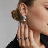 Boucle d'oreilles Palma - Argent