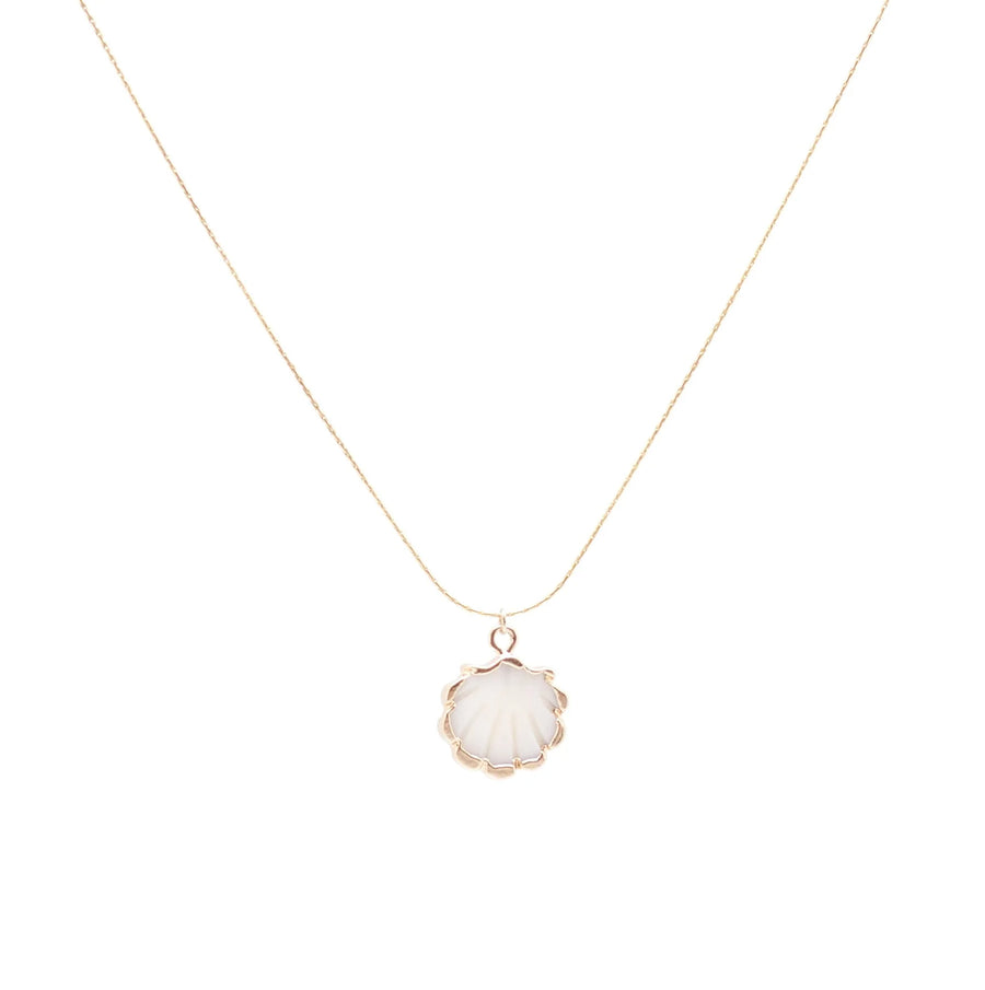 Cockle Mother Pearl Necklace - Salty Shells