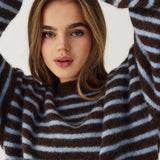 Mafalda Knit - Blue Stripe