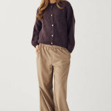 Kae Knit Cardigan - Chocolate