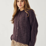 Kae Knit Cardigan - Chocolate