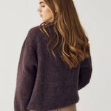 Kae Knit Cardigan - Chocolate