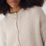 Kae Knit Cardigan - Oyster