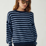 Mafalda Knit - Blue Stripe