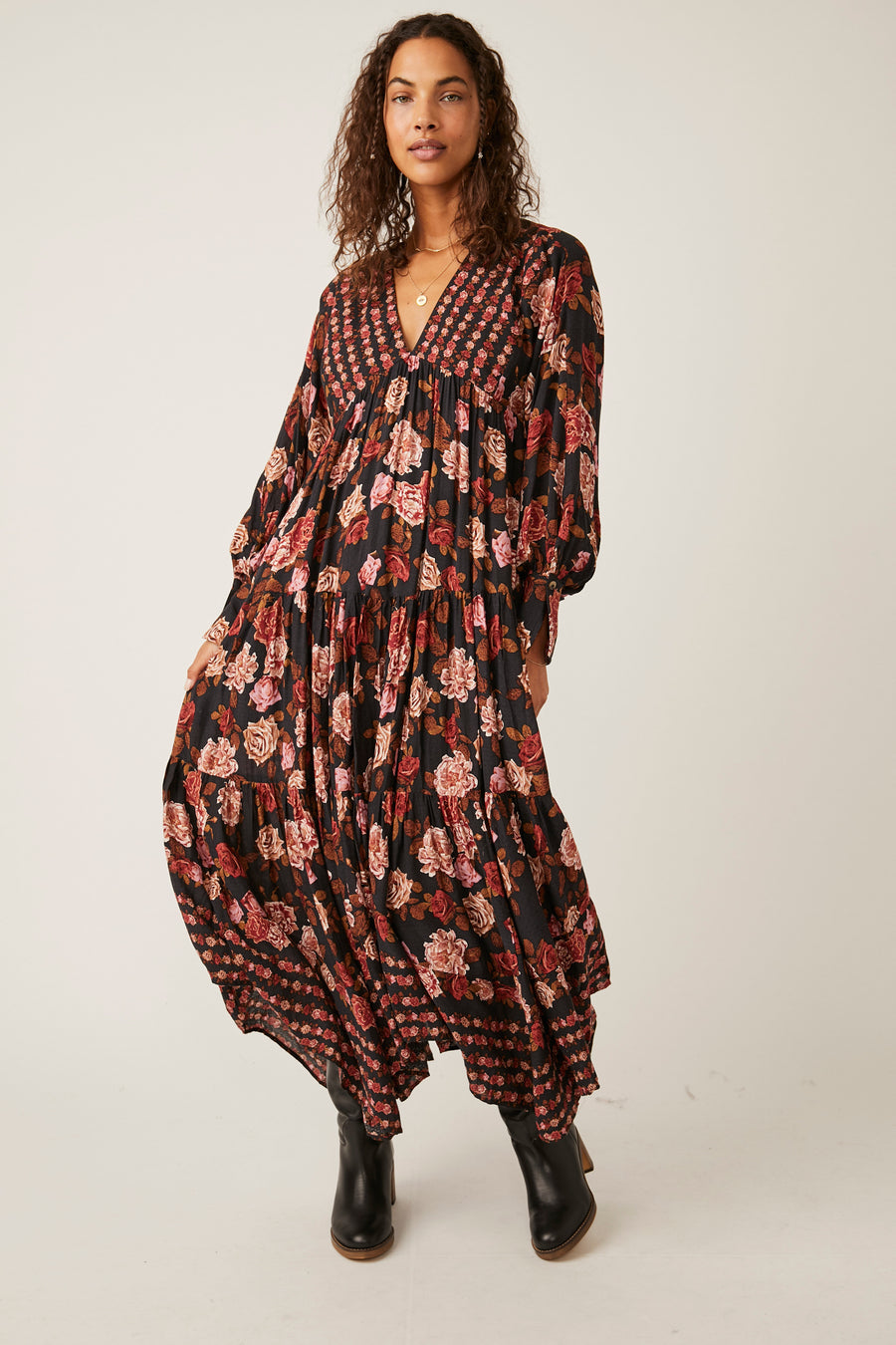 Rows of Roses Maxi