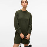 Besti Mini Dress - Grape Leaf Melange