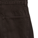 Zoe Barrel Jeans - Chocolate