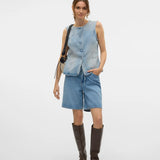 Villa Bermuda Denim Short - Light Blue Denim