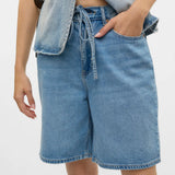 Villa Bermuda Denim Short - Light Blue Denim