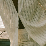 Scallop Knit Overshirt