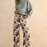 Round Neck Sweater - Heather Grey