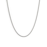 Collier Romance Thin - Argent