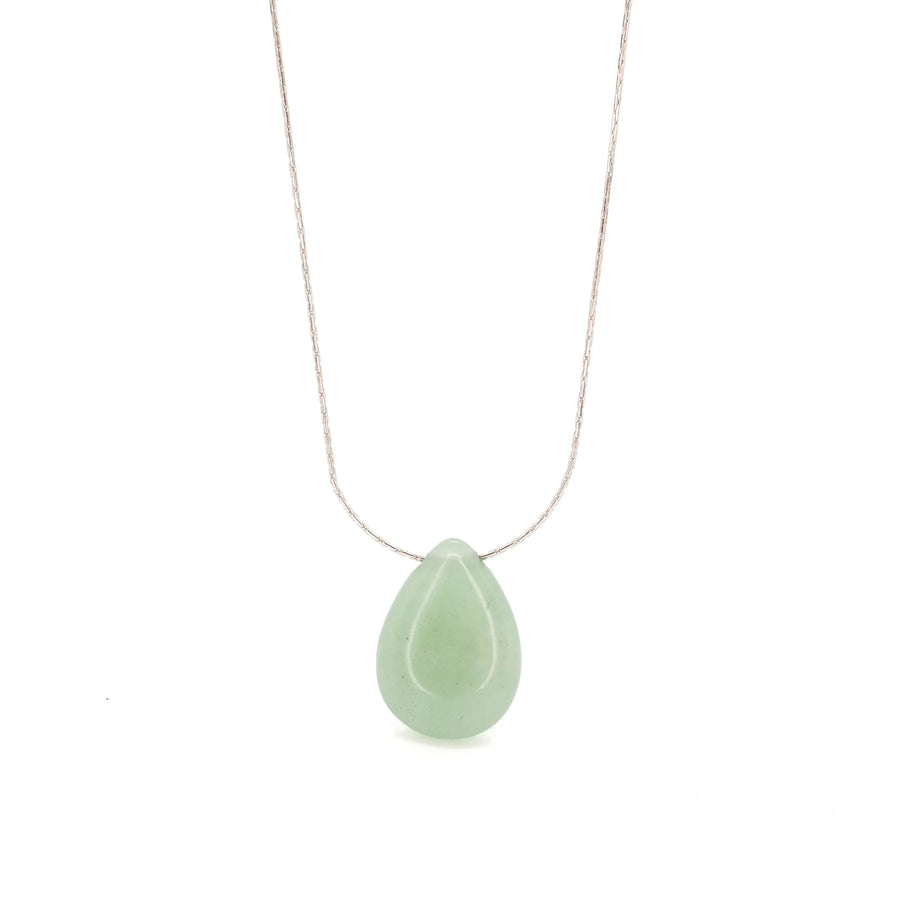 Wisdom Stone - Green Jade (925 Sterling Silver)